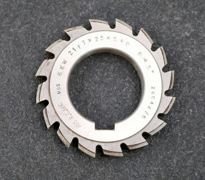 RAXA GARANT Keilwellen-Formfräser 6 Keile 21f7x25x5e8mm mit Höcker Ø76x12xØ40mm