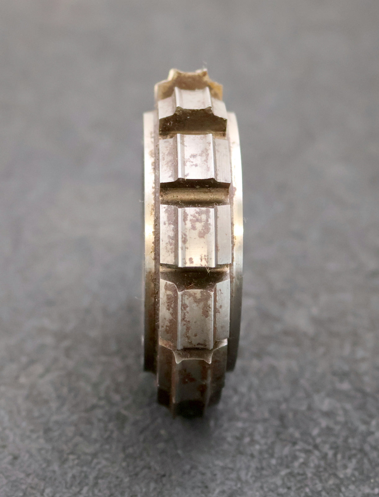 HENTZEN Keilwellen-Formfräser 8 Keile 36,3x42x7,3mm mit Höcker Ø80x20xØ40mm
