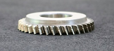 LORENZ Scheibenschneidrad mit Treppenschliff gear shaper m= 2,5mm 20° EGW Z= 38