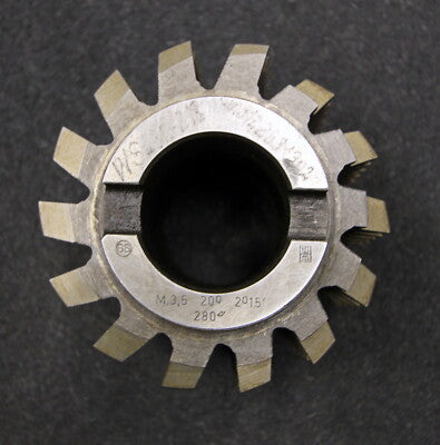 Vollstahlwälzfräser gear hob m= 3,5mm 20° EGW - Ø100x90xØ40mm 1gg. Links