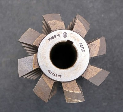 FETTE Zahnrad-Wälzfräser gear hob m= 8,5mm 20° EGW Ø123x146xØ32mm mit LKN