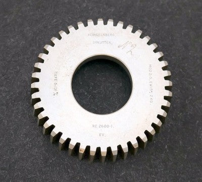 KLINGELNBERG Scheibenschneidrad m= 2,5mm 15° EGW Z= 40 Ø109 x 26 x Ø1 3/4"