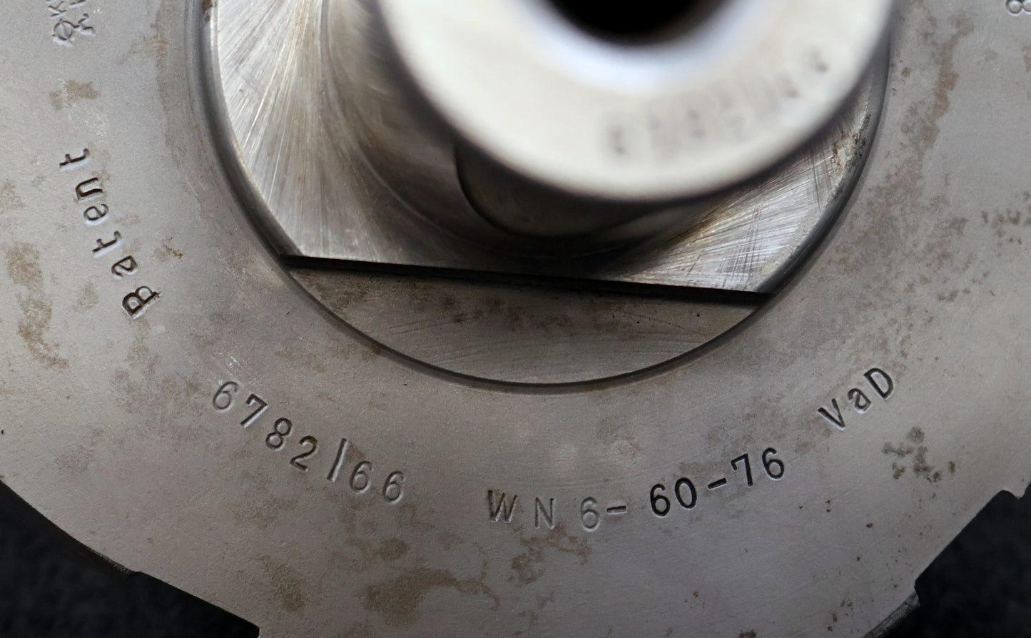 KLINGELNBERG Palloid-Wälzfräser m= 6,0 20° EGW Zahnform I 1-gg. Re. Rest 70%