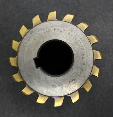 Vollstahlwälzfräser gear hob CP 6,149 27°47´10" EGW Ø115x102xØ40mm mit LKN