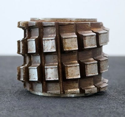 Keilwellen-Wälzfräser 10 Keile 82,2x92x12,2mm mit Höcker Ø100x80xØ40mm mit LKN