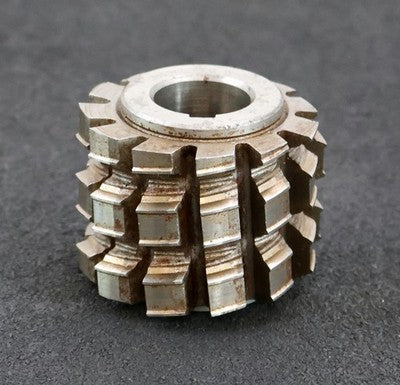 Keilwellen-Wälzfräser 6 Keile 36,2x42x8,3mm DIN5472 mit Höcker Ø70x57xØ27mm