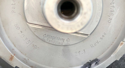 KLINGELNBERG Palloid-Wälzfräser m= 7,0 20° EGW Zahnform I 1-gängig Rechts
