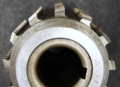 SAAZOR Stollenwälzfräser involute spline hob m= 1,25mm BP II Ø75x80xØ27mm LKN