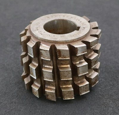 Keilwellen-Wälzfräser 10 Keile 82,2x92x12,2mm mit Höcker Ø100x80xØ40mm LKN