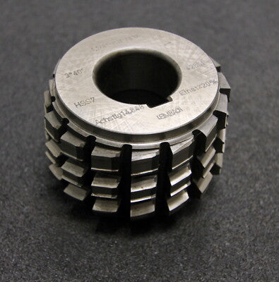 LEIMBACH Keilwellenwälzfräser Kegelkeilprofil 1,1/8" - 6JDT835 Ø80x55xØ32mm LKN