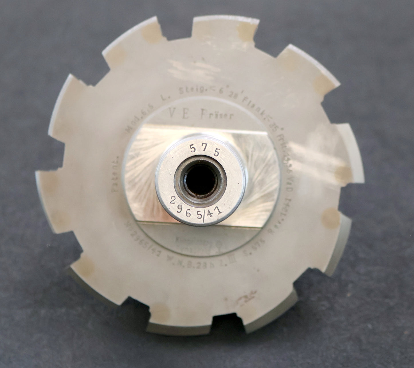 KLINGELNBERG Palloid-Wälzfräser m= 6,5 17°30' EGW Zahnform III 1-gängig Links