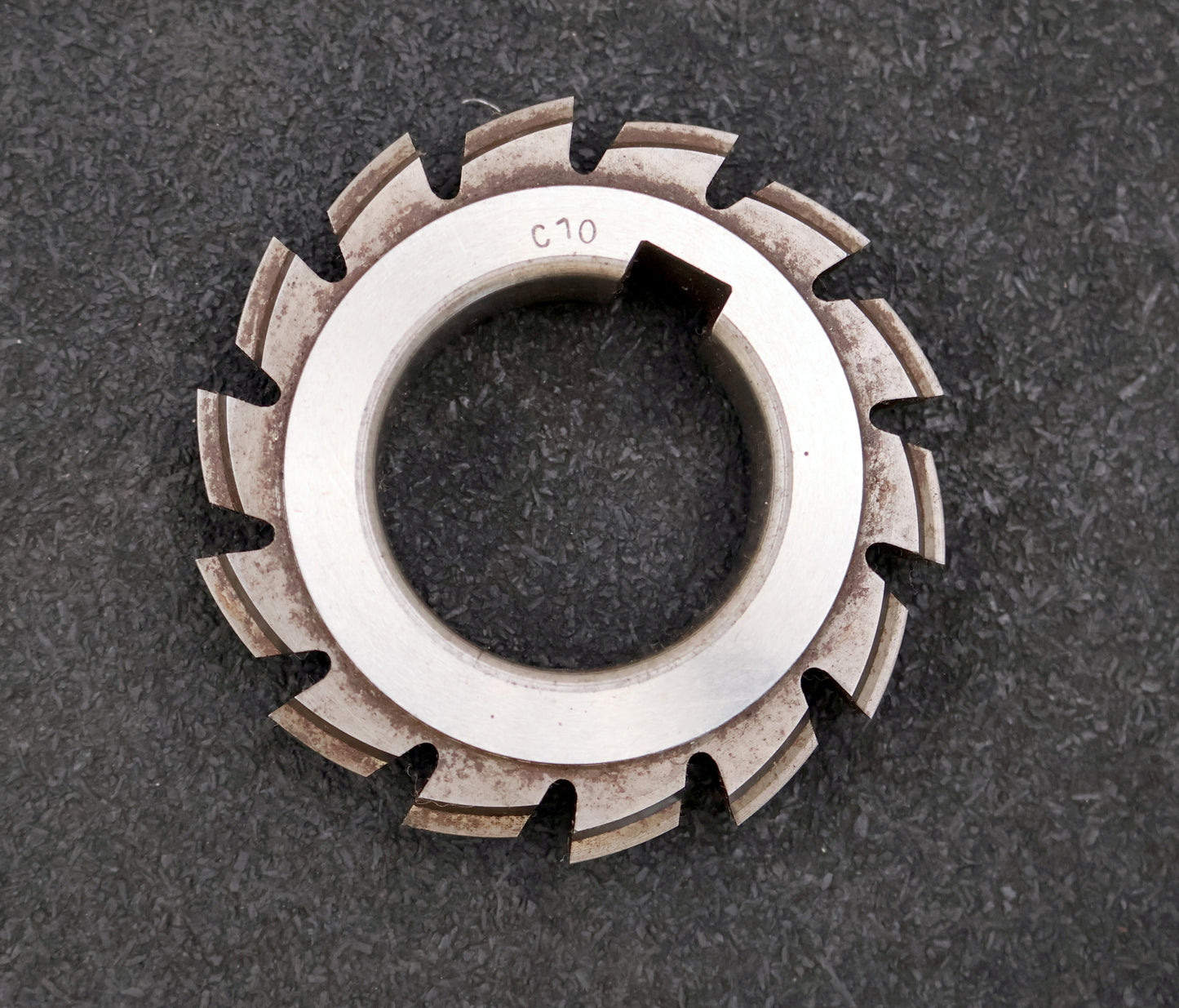 HENTZEN Keilwellen-Formfräser 8 Keile 36,3x42x7,3mm mit Höcker Ø80x20xØ40mm