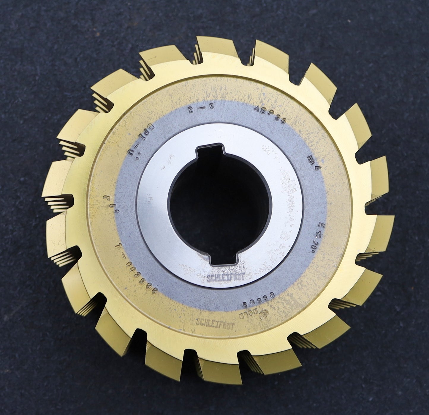 DOLD Zahnstangengruppenfräser 5-rillig m= 4,0mm EGW 20° BPI Ø145x65xØ40