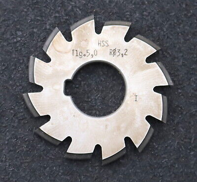 DOLD Rollketenrad-Formfräser Teilung= 5,0mm RollenØ= 3,2mm Profil-Nr. I Ø60x22mm