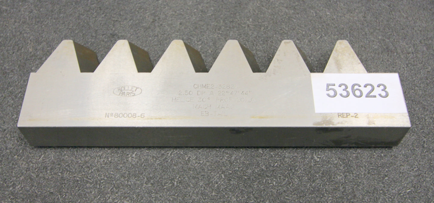 ROLLET PARIS Hobelkamm rack cutter DP 2,50 Angle 30°