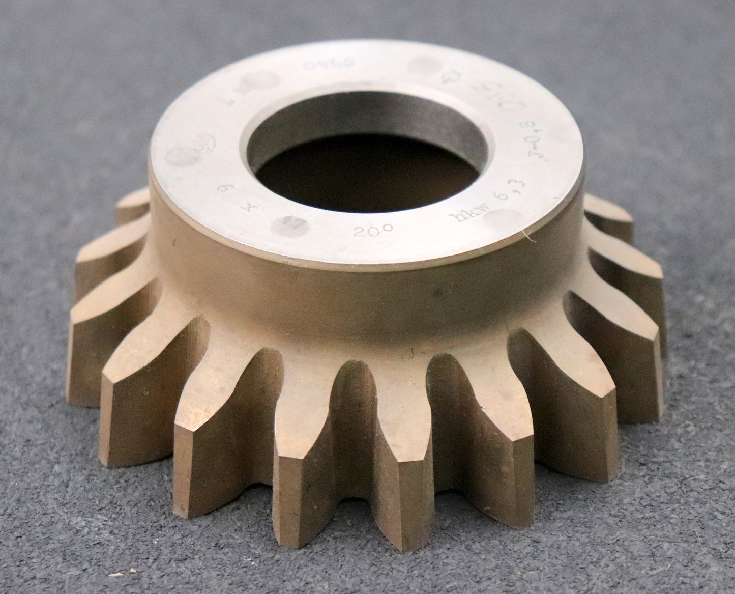 PWS Glockenschneidrad gear shaper m= 6mm EGW 20° Z= 17 hkw 6,3 Ø117x48xØ1 3/4"