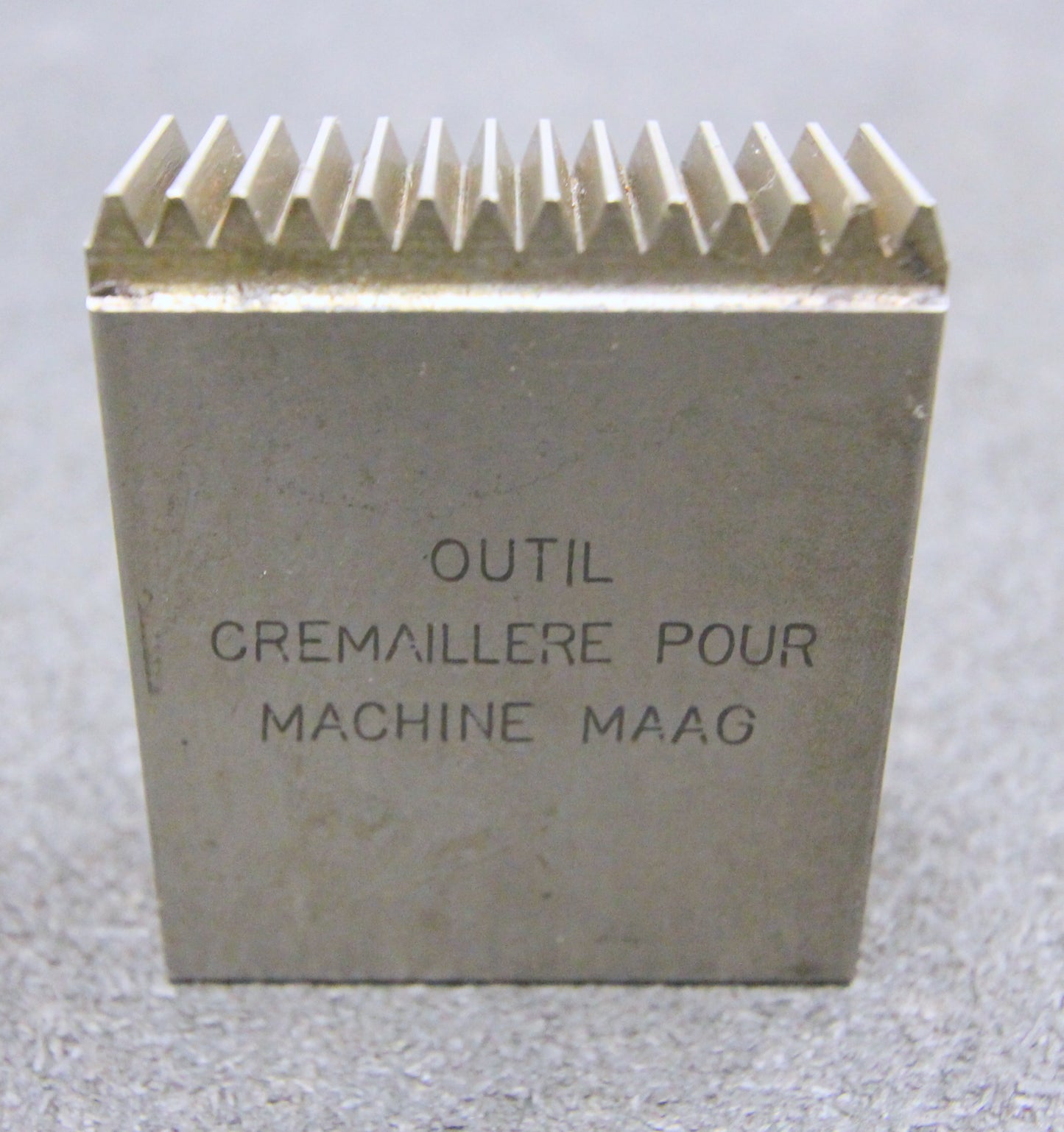 DELTAL Hobelkamm rack cutter m= 1 Angle 20° 44x20mm