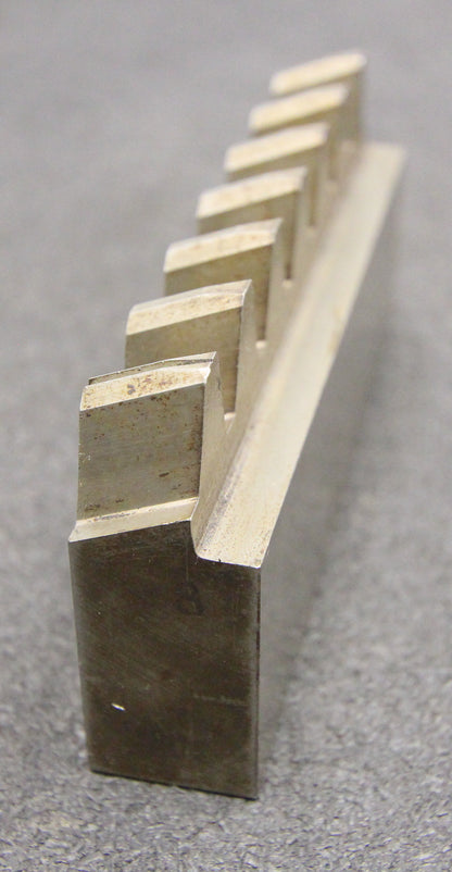 DELTAL Hobelkamm rack cutter m= 5 Angle 14°30 110x20mm