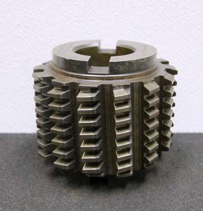 Vollstahlwälzfräser gear hob m= 2,5mm 15° EGW  Ø100x85xØ40mm mit beidse. Quernut