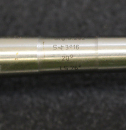 Bild des Artikels KÖPFER-Schneckenrad-Radial-Schaftwälzfräser-m=2,0-für-SchneckenØ39,6mm-20°-EGW-