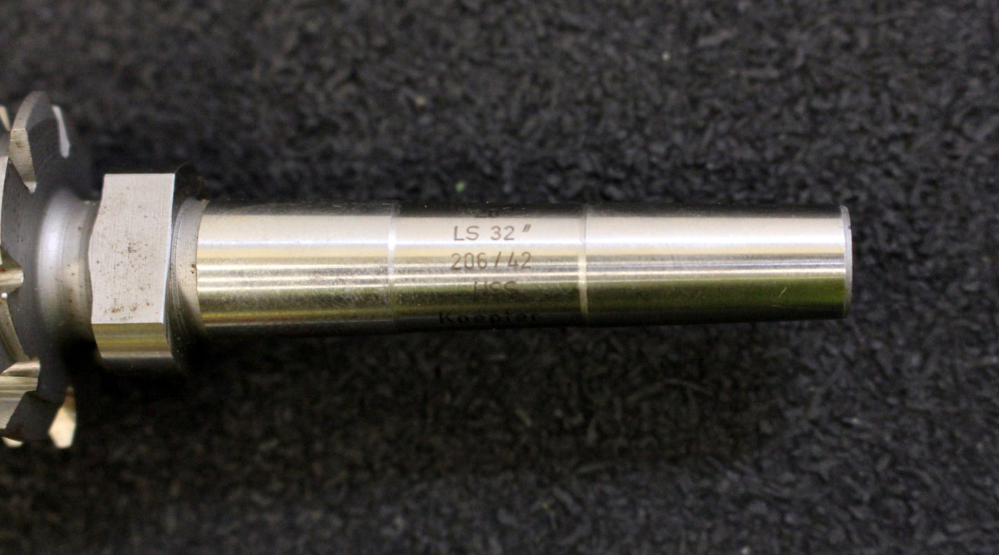 Bild des Artikels KÖPFER-Schneckenrad-Radial-Schaftwälzfräser-m=1,5-für-Schnecken-Ø30,8mm-20°-EGW-