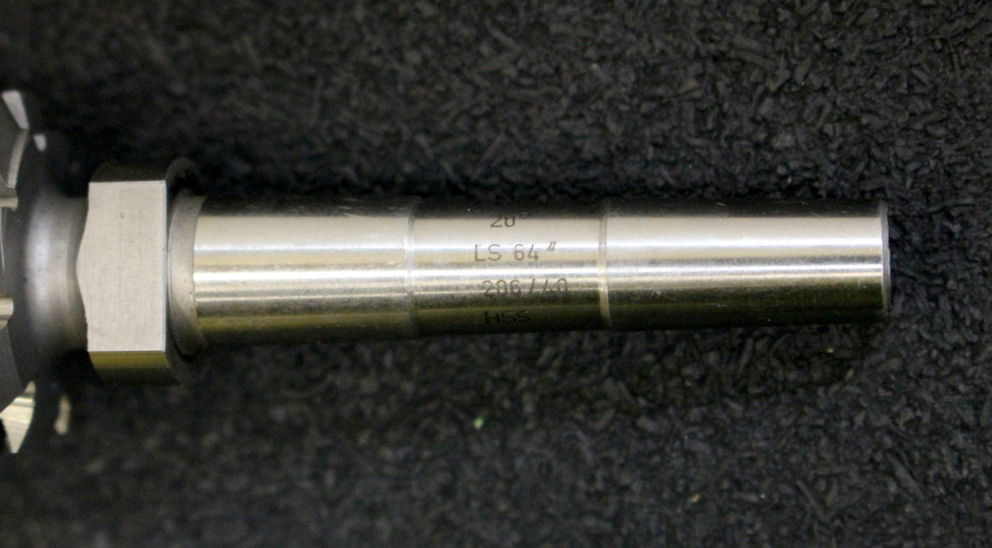 Bild des Artikels KÖPFER-Schneckenrad-Radial-Schaftwälzfräser-m=1,5-für-SchneckenØ-30,8mm-20°-EGW-