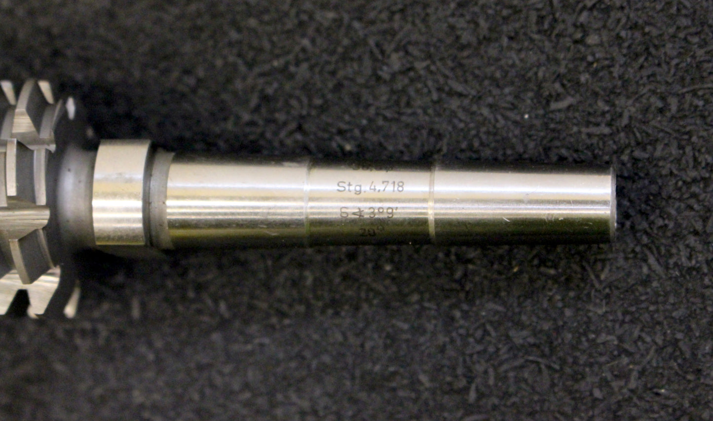 Bild des Artikels KÖPFER-Schneckenrad-Radial-Schaftwälzfräser-m=1,5-für-SchneckenØ-30,8mm-20°-EGW-