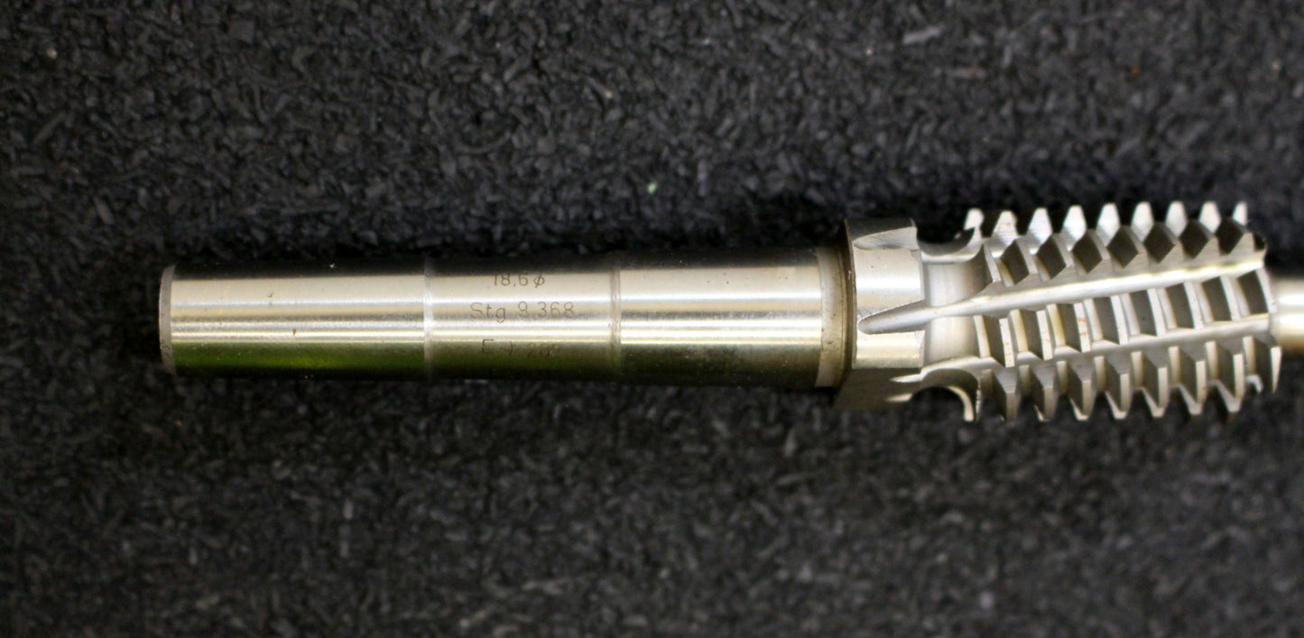 Bild des Artikels KÖPFER-Schneckenrad-Radial-Schaftwälzfräser-m=1,0-für-SchneckenØ-18,6mm-20°-EGW-