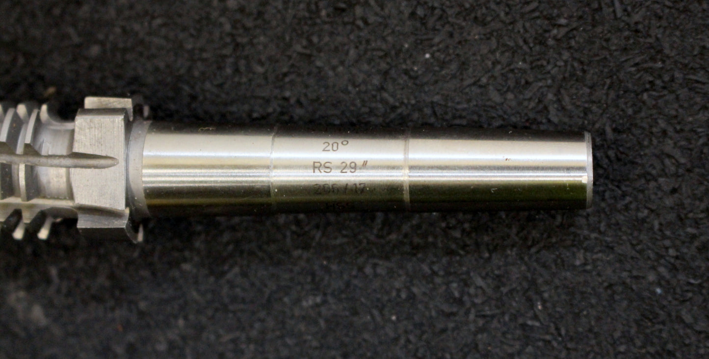 Bild des Artikels KÖPFER-Schneckenrad-Radial-Schaftwälzfräser-m=1,0-für-SchneckenØ17,8mm-20°-EGW-