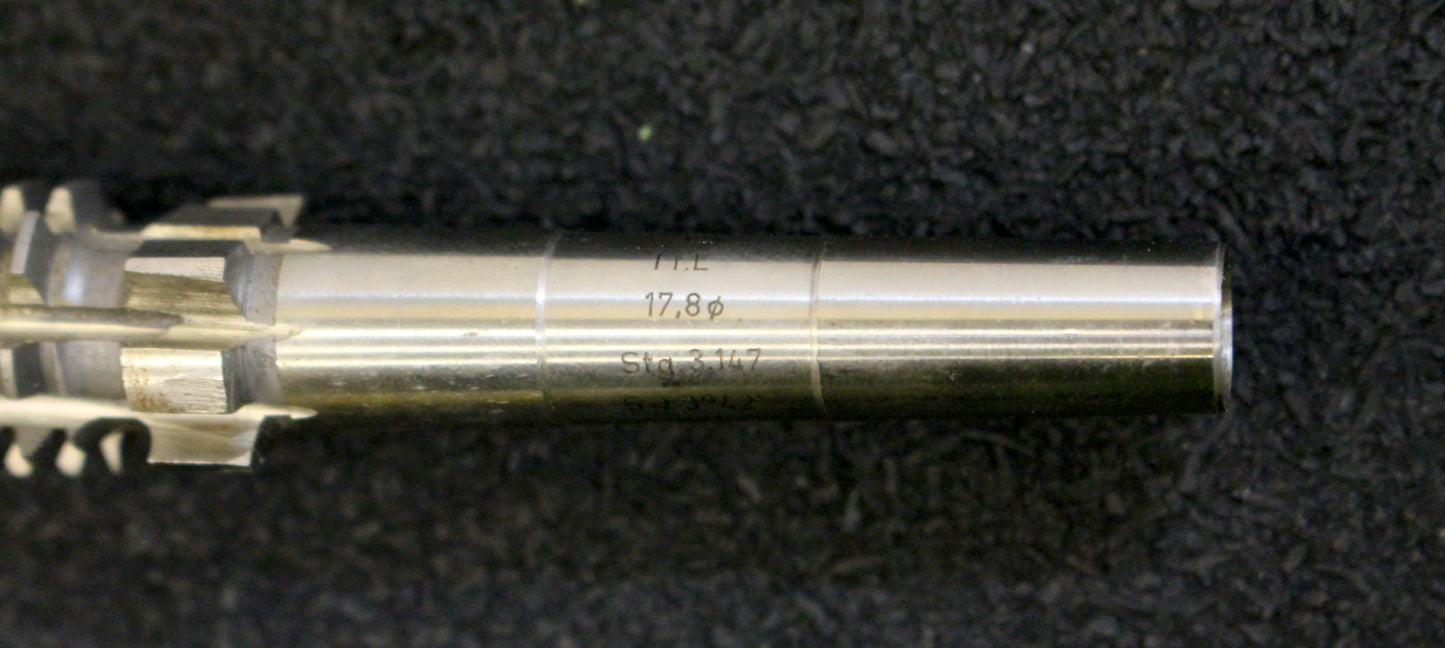 Bild des Artikels KÖPFER-Schneckenrad-Radial-Schaftwälzfräser-m=1,0-für-Schnecken-Ø17,8mm-20°-EGW-