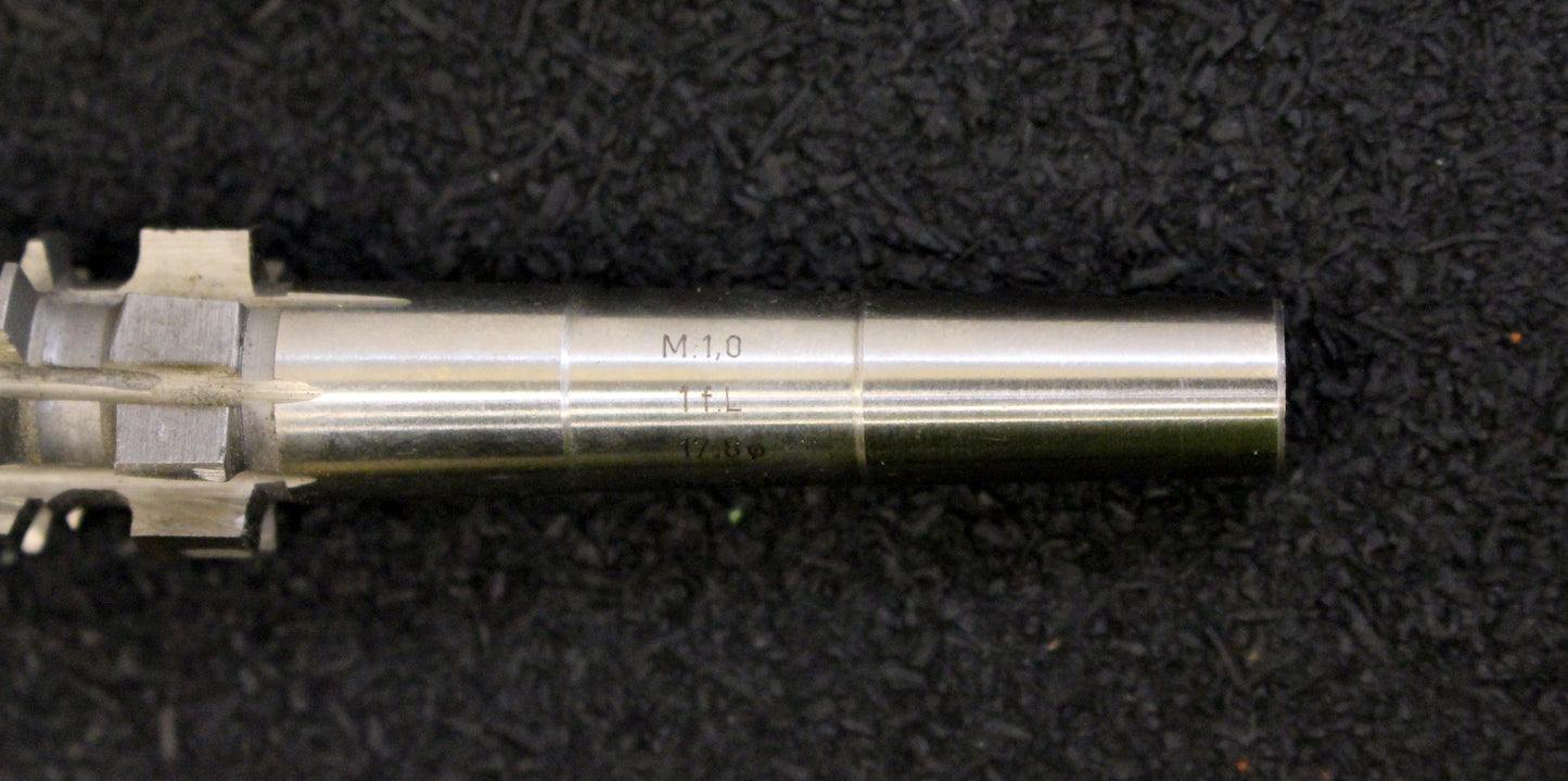 Bild des Artikels KÖPFER-Schneckenrad-Radial-Schaftwälzfräser-m=1,0-für-Schnecken-Ø17,8mm-20°-EGW-