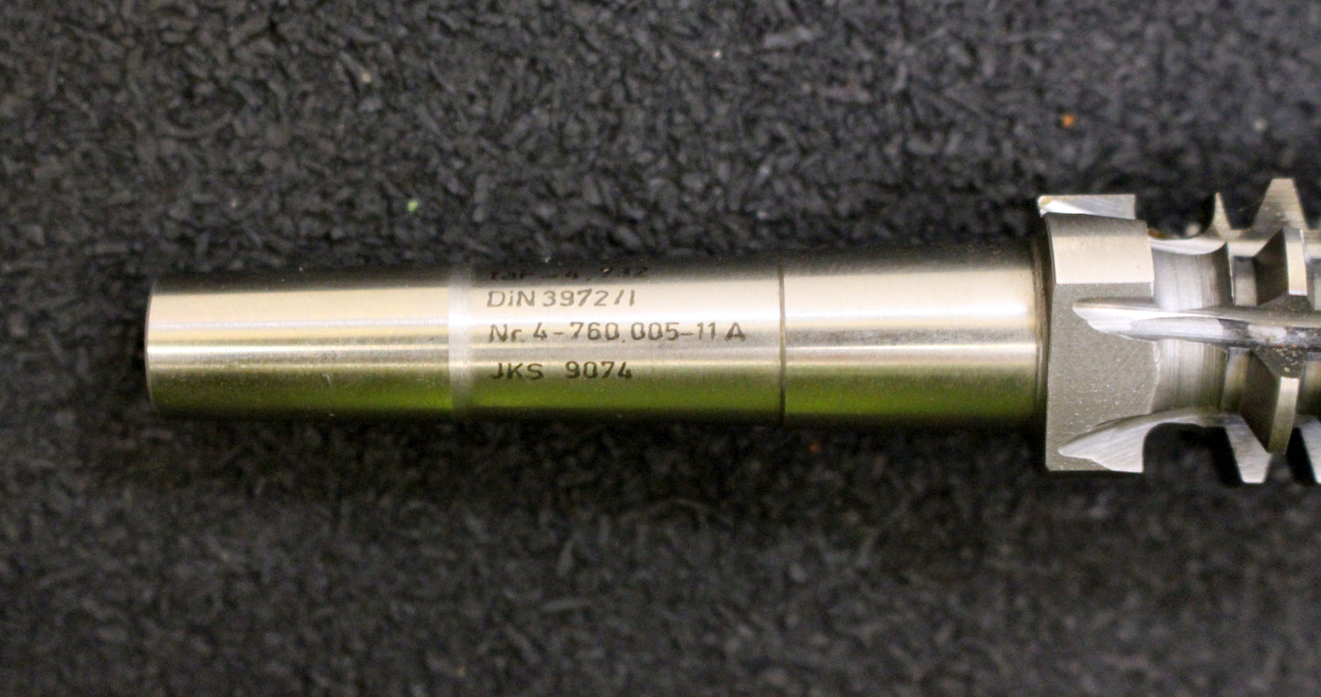 Bild des Artikels KÖPFER-Schneckenrad-Radial-Schaftwälzfräser-m=1,5-DIN-3972-BPI-20°-EGW-