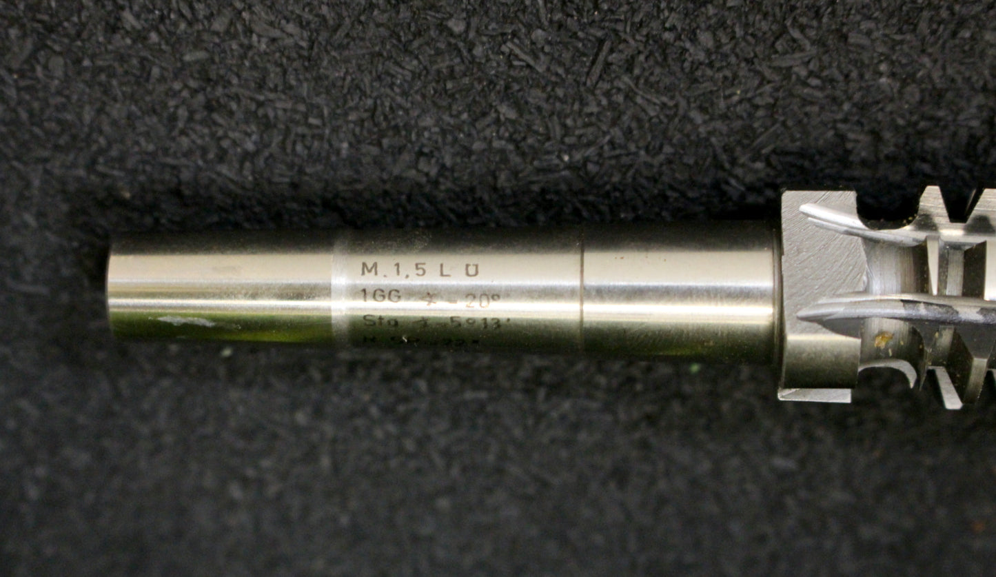 Bild des Artikels KÖPFER-Schneckenrad-Radial-Schaftwälzfräser-m=1,5-DIN-3972-BPI-20°-EGW-