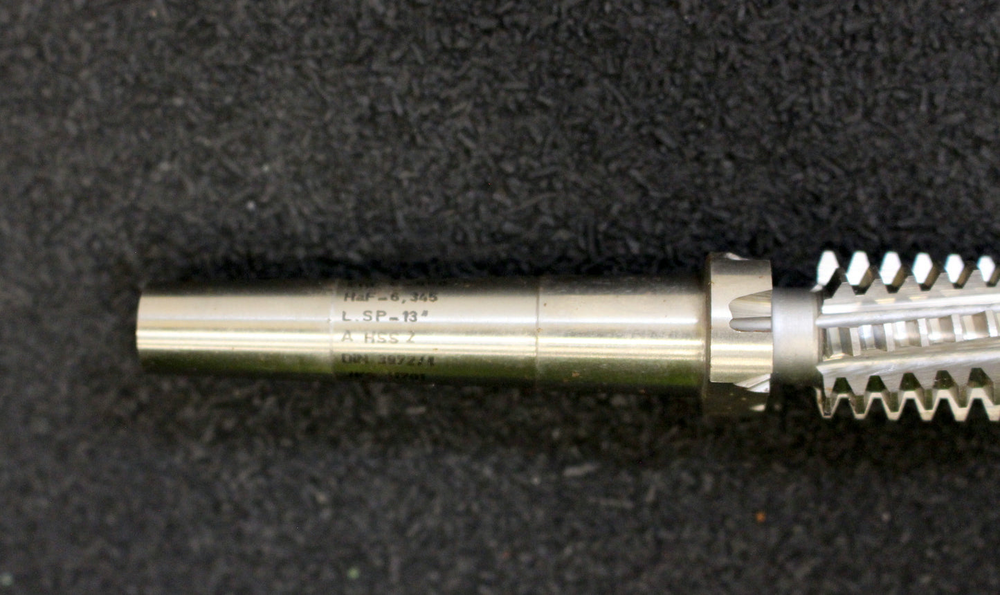 Bild des Artikels KÖPFER-Schneckenrad-Radial-Schaftwälzfräser-m=1,0-DIN-3972-BPII-20°-EGW-