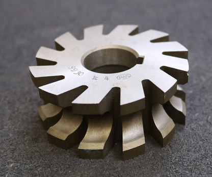 PWS Halbrund-Formfräser konkav Radiusfräser Radius 8mm - Ø80x32xØ27mm