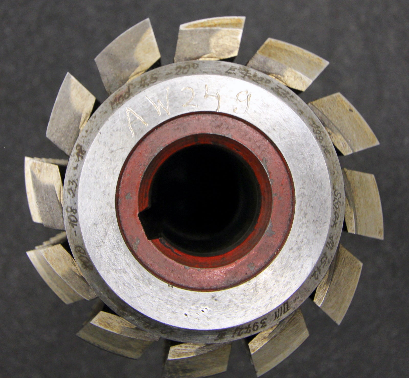 Bild des Artikels SAAZOR-Stollenwälzfräser-involute-spline-hob-m-=-4,5mm-BP-III-nach-DIN3972-