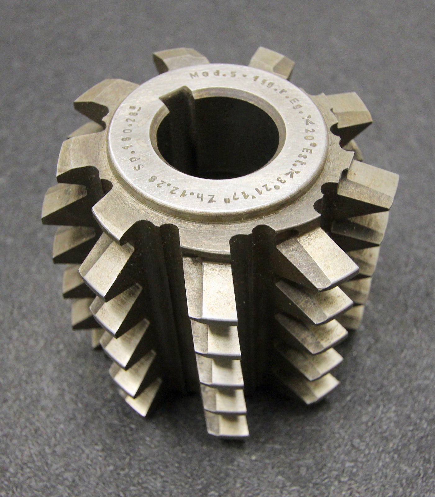 Bild des Artikels GPS-Vollstahlwälzfräser-gear-hob-m=-5mm-BP-IV-DIN3972-20°-EGW-Ø100x90xØ32mm-