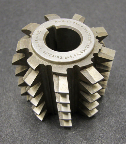 Bild des Artikels GPS-Vollstahlwälzfräser-gear-hob-m=-5mm-BP-IV-DIN3972-20°-EGW-Ø100x90xØ32mm-