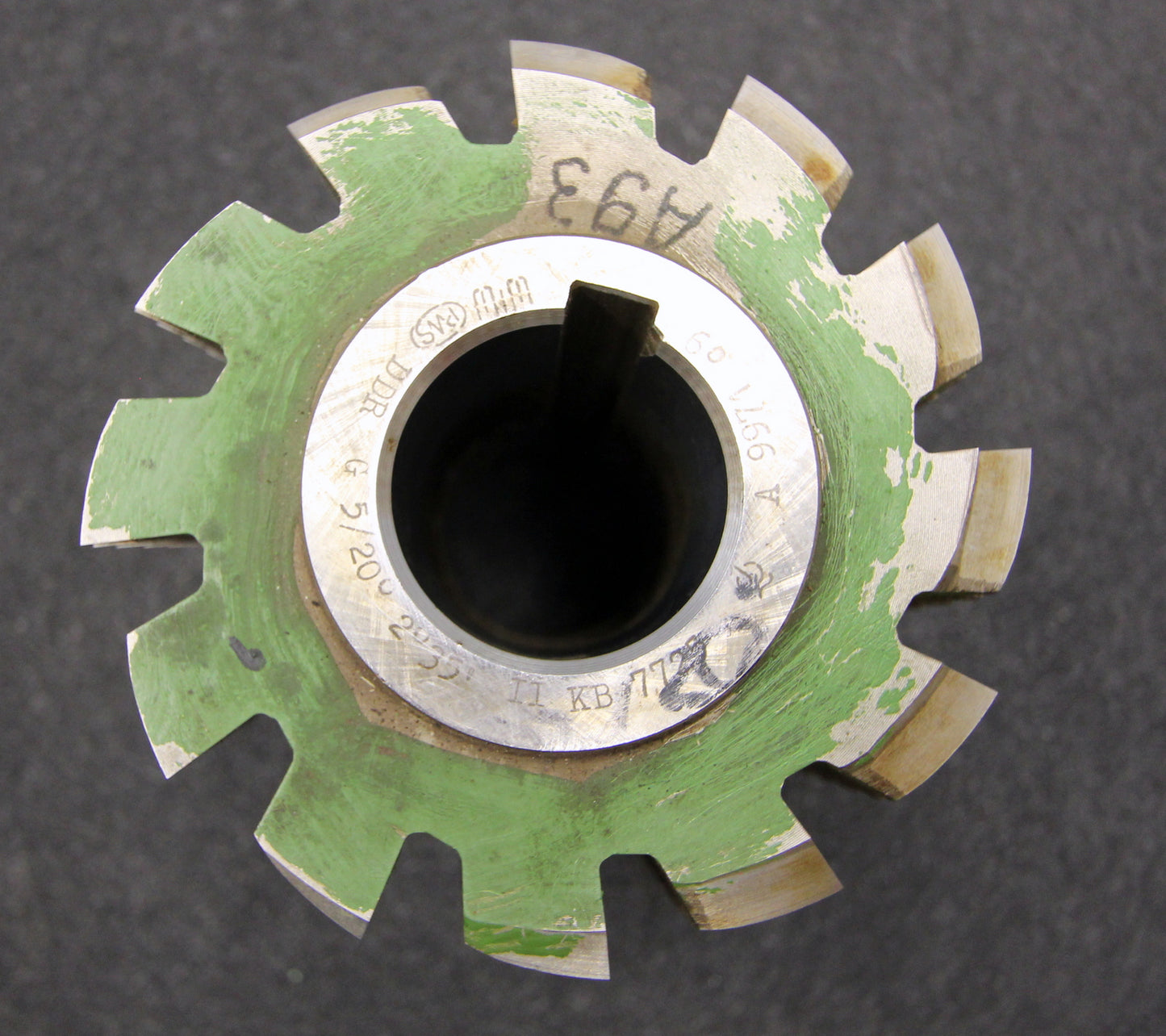 Bild des Artikels PWS-Vollstahlwälzfräser-gear-hob-m=-5mm-BP-IV-DIN3972-20°-EGW-Ø120x150xØ40mm