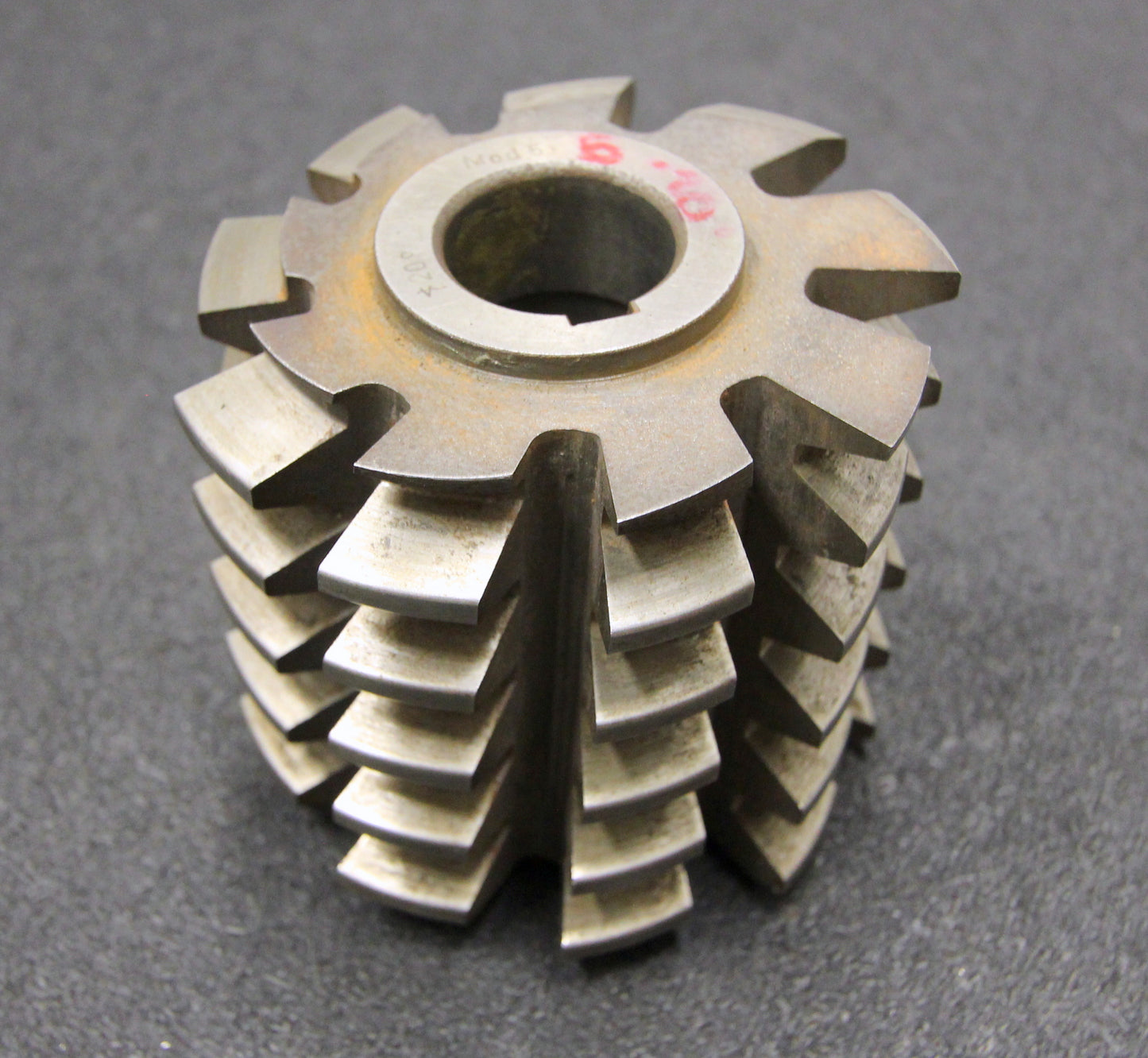 Bild des Artikels Vollstahlwälzfräser-gear-hob-m-=-5mm-20°-EGW-Abmessungen-Ø95x90xØ27mm-mit-LKN