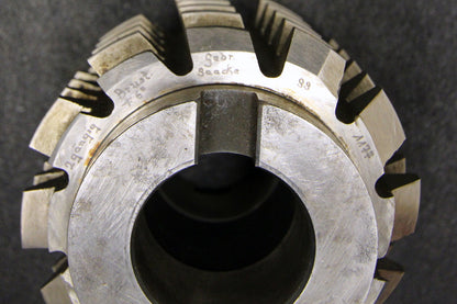 Bild des Artikels SAACKE-Vollstahlwälzfräser-gear-hob-m-=-4mm-20°-EGW-Ø100x90xØ40mm-mit-Quernut