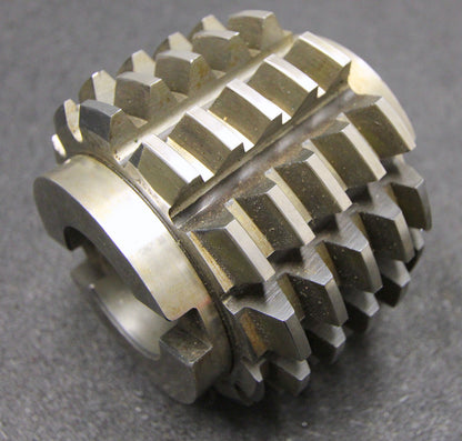 Bild des Artikels SAACKE-Vollstahlwälzfräser-gear-hob-m-=-4mm-20°-EGW-Ø100x90xØ40mm-mit-Quernut