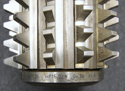 Bild des Artikels KLINGELNBER-Stollenwälzfräser-involute-spline-hob-m-=-5mm-BP-II-nach-DIN3972