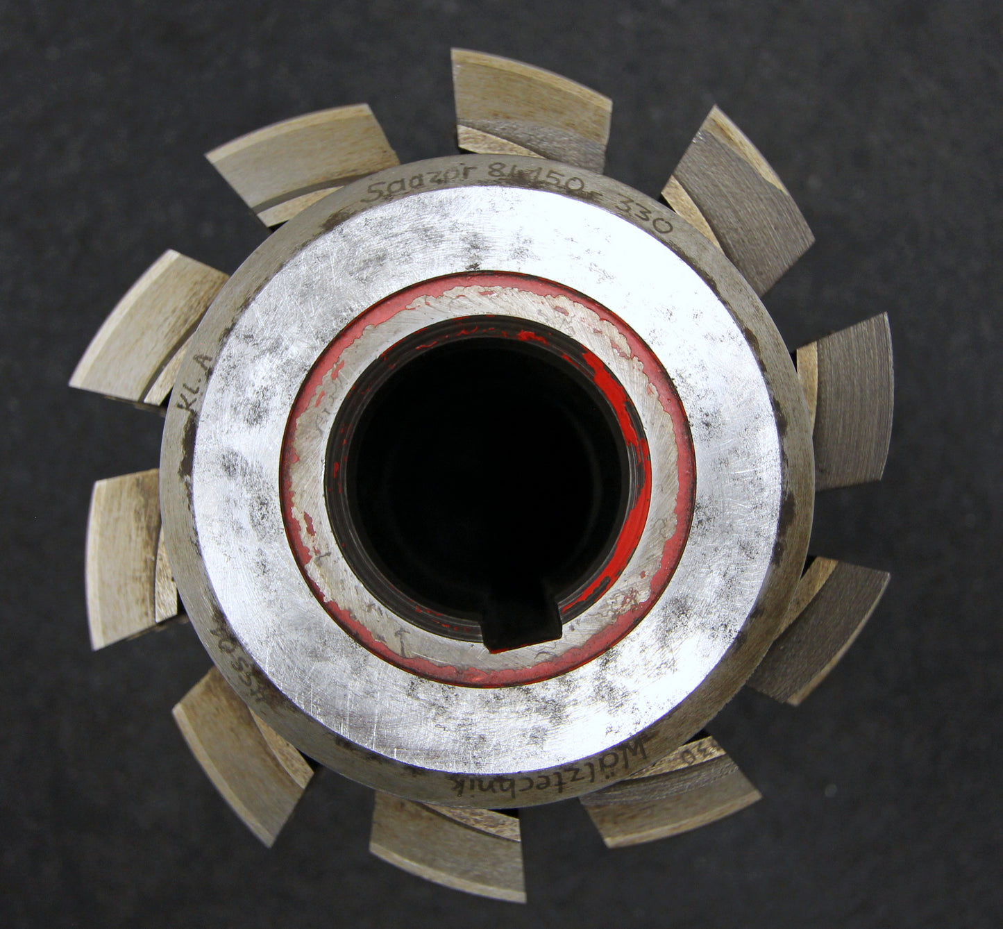 Bild des Artikels SAAZOR-Stollenwälzfräser-involute-spline-hob-m-=-6,5mm-BP-III-nach-DIN3972