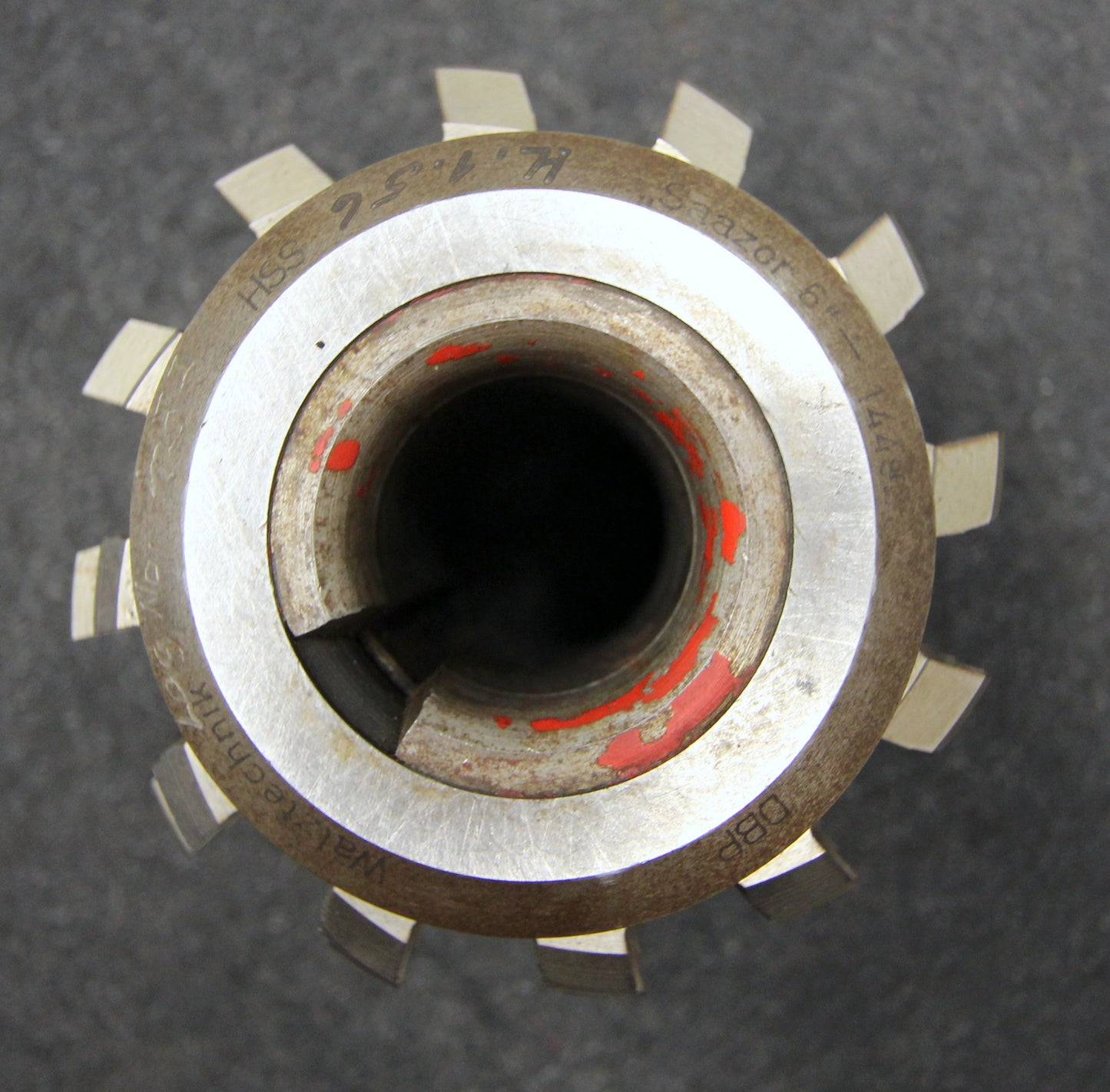 Bild des Artikels SAAZOR-Stollenwälzfräser-involute-spline-hob-m=-5mm-BPIII-DIN3972-Ø100x110xØ32mm