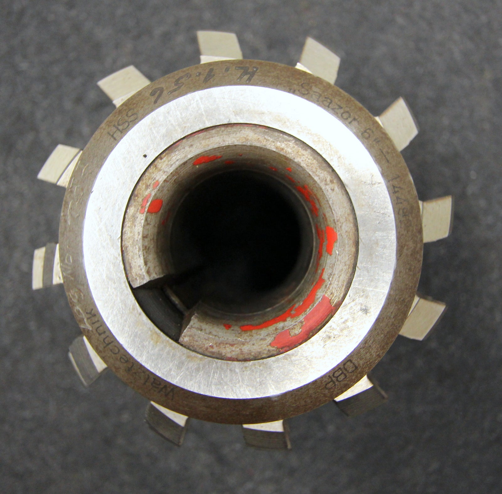 Bild des Artikels SAAZOR-Stollenwälzfräser-involute-spline-hob-m=-5mm-BPIII-DIN3972-Ø100x110xØ32mm