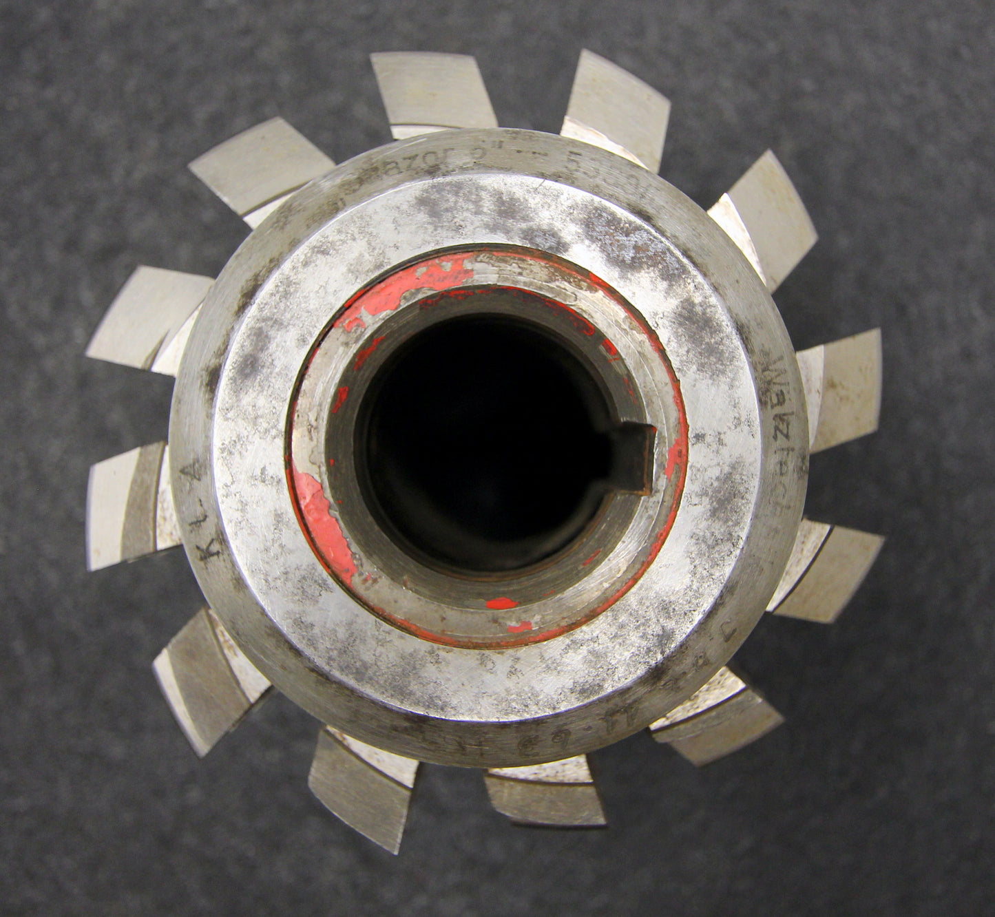Bild des Artikels SAAZOR-Stollenwälzfräser-involute-spline-hob-m=-5mm-BPI--DIN3972-Ø110x110xØ32mm