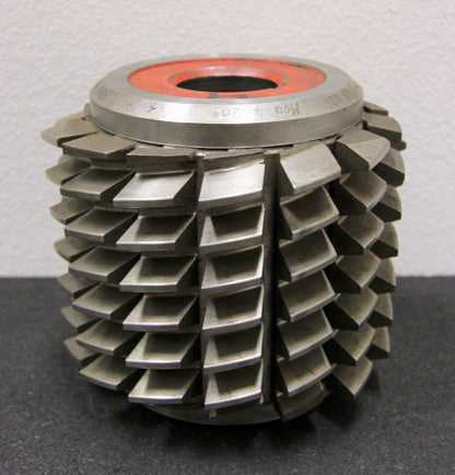 Bild des Artikels SAAZOR-Stollenwälzfräser-involute-spline-hob-m-=-4mm-20°-EGW-Ø120x110xØ32mm