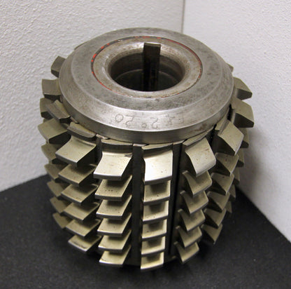 Bild des Artikels SAAZOR-Stollenwälzfräser-involute-spline-hob-m-=-5mm-BPI-nach-DIN3972-20°-EGW