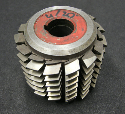 Bild des Artikels SAAZOR-Stollenwälzfräser-involute-spline-hob-m-=-4mm-BP-III-Ø110x110xØ32mm